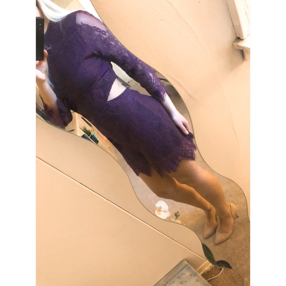 💜 Purple Lace Romper 💜 - Picture 6 of 9